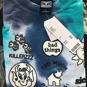 NWT OBEY x UO Tie-Dye Tee